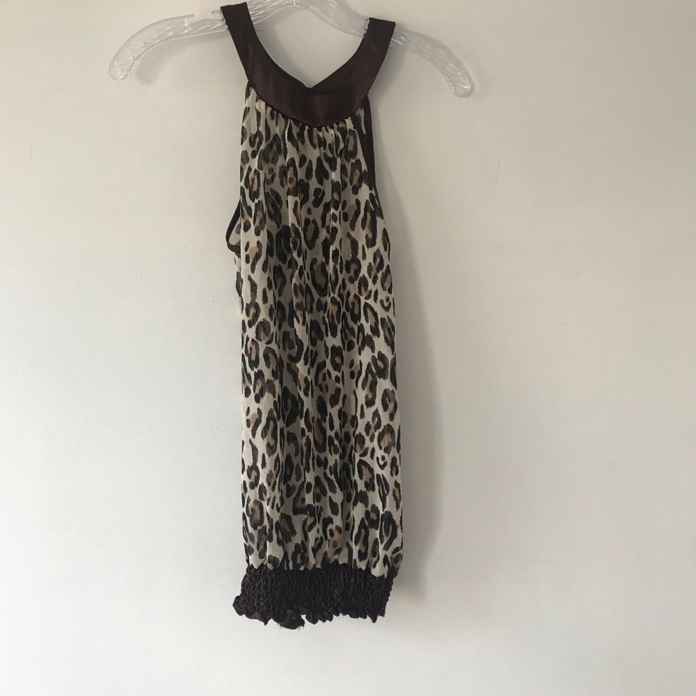 Forever cheetah mob wife sleeveless‎ top